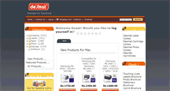 Desktop Screenshot of desmat.com