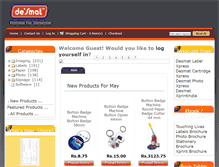 Tablet Screenshot of desmat.com